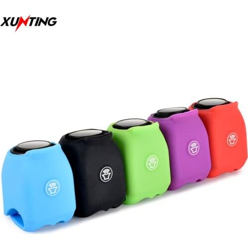 Xunting Bicycle Electronic Bells 90 dB Horn Rainproof MTB Road Bike Handlebar Bell Silica Gel Shell Ring Bells Bike Accessories