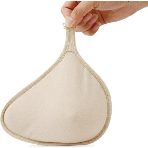 Hook Protector Twos Shapes Spiral And Triangle Cotton Protect Cover For silicone breast forms Sweat-absorbing And Breathable