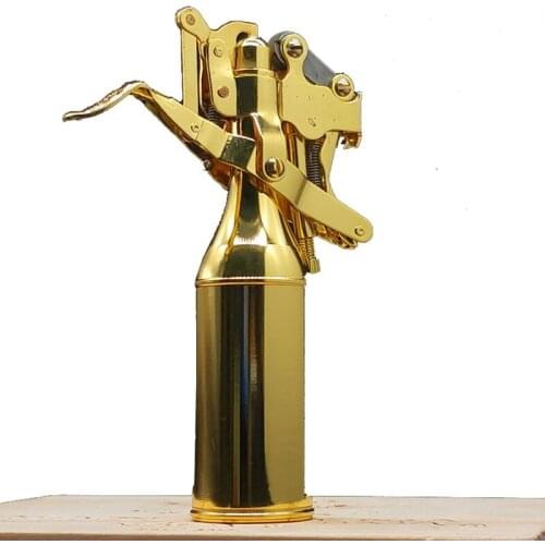 ZORRO 2020 New Handmade Pure Brass Alien Lighter Heavy Trench Vintage Gasoline Classic Automatic Antique Lighter Gadgets For Men