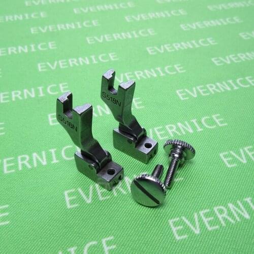 2 INVISIBLE ZIPPER FOOT NARROW HINGED GUIDE HIGH SHANK for JUKI DDL-8500 8700 5550 555