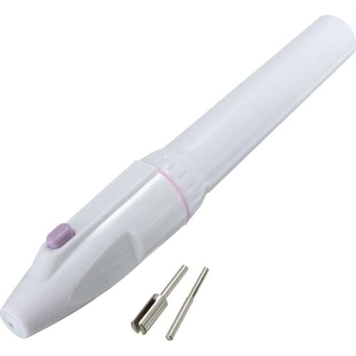 2 in 1 Electric Quilling Paper Winder Steel Pen DIY Origami Tool + 2 Slotted Tip