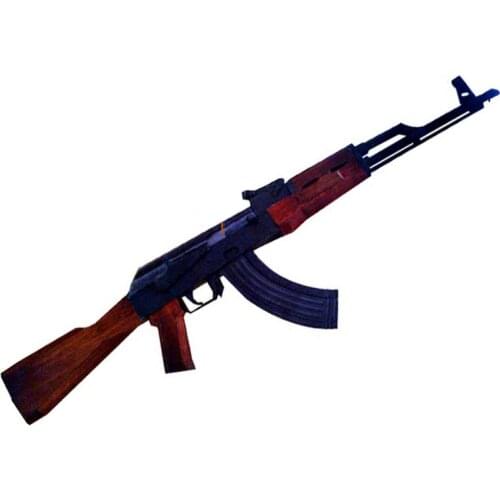 AK-M 3D Paper Model Gun Puzzle DIY Educational Handmade Toy 1:1 Simulation Papercraft Toy
