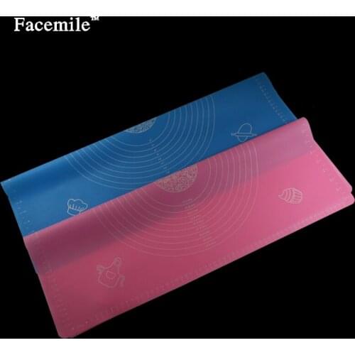 65*45CM Silicone Mat Baking Cakes Pans Non-Stick Silicone Pad Table Grill Pad Jelly Fondant Cooking Plate Kitchen Tools 02001-69