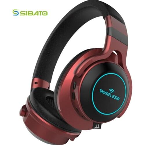 Wireless Bluetooth Headphone Headset TF card LED light Audio jack handfree for phone music FM radio for iphone xiaomi huawei