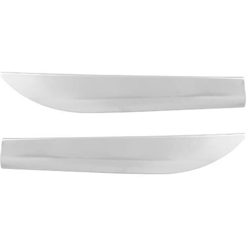 Stainless Steel Side Bumper Trim for Toyota RAV4 2019-2020 Bumper Lip Corner Spilitter Strip Protector Cover