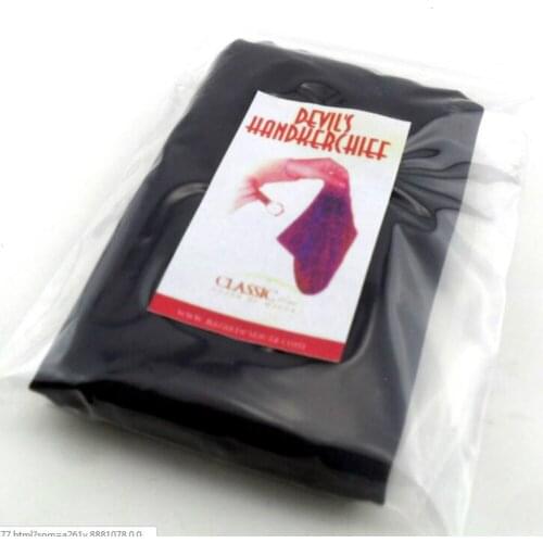 Devil Handkerchief By Bazar Magic Tricks Close-Up Stage Magic Props Magician Gimmicks Funny Magic Nightmare Illusions Magician