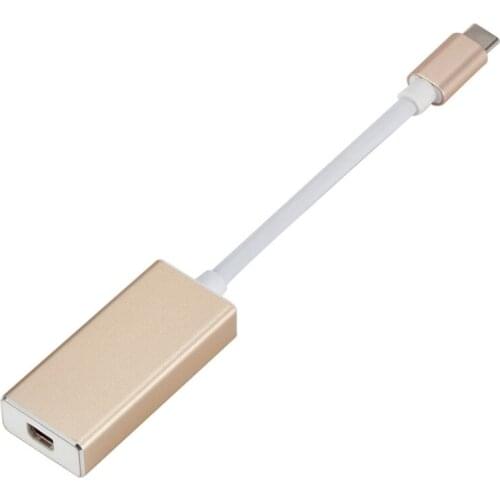 Type-C USB3.1 To MiniDP Conversion Cable MacBook To MiniDP Conversion Cable HD Cable Support 4K HDTV Converter Male To Female