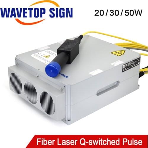 Raycus 20W 30W 50W Q-switched Pulse Fiber Laser Source GQM 1064nm High Quality Laser Module for Laser Marking Machine DIY PART