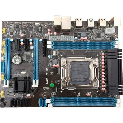 X79-B75 motherboard LGA 2011 USB3.0 SATA3 PCI-E 4*16G REG ECC memory support Xeon E5