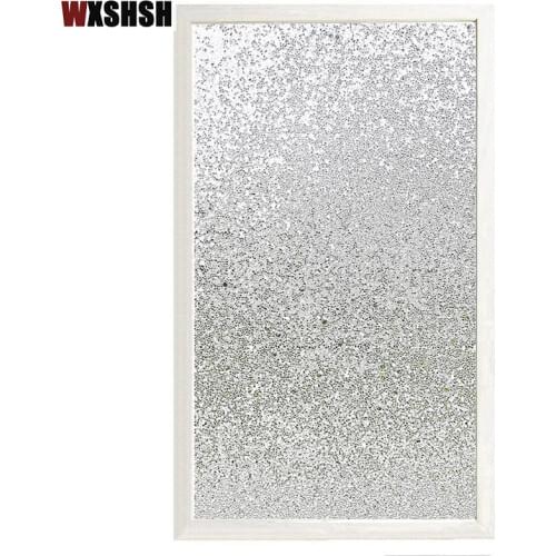 Frosted Window Film Privacy Protection Static Cling Vinyl Heat-Control Removable Reusable Drop-Shipping Decoration Glass Film