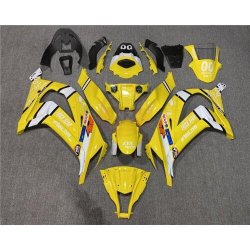 Motorcycle ABS body EVA yellow fairing kit for Kawasaki Ninja ZX10R ZX-10R 2011 2012 2013 2014 2015 11-15
