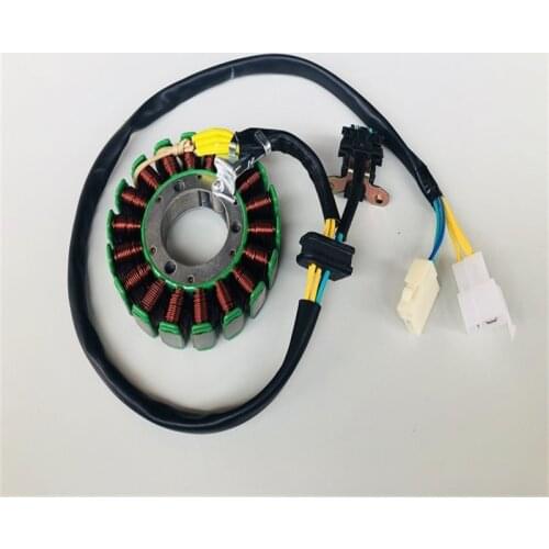 Motorcycle 18 pole 5 wire magneto stator coil generator for Suzuki GN125 GS125 125cc GN GS 125 inner rotor ignition stator