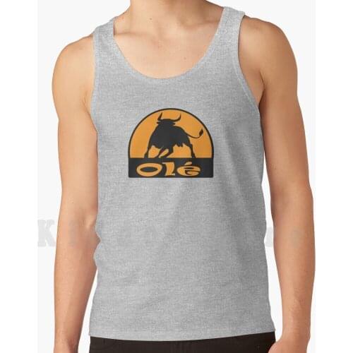 Olé tank tops vest 100% Cotton Olé Ole Bull Bulls Bullfight Bull Party Cowboy Rancher Farmer Farm Extreme
