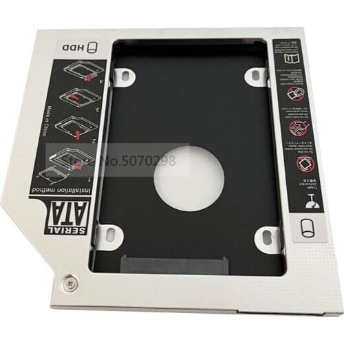 2nd HDD SSD Hard Drive Optical Caddy for Lenovo IdeaPad Z50-75 Z50-70 B50-70 B50-80 B50-50 100 100-15IBD UJ8HC 510-151SK 80SR