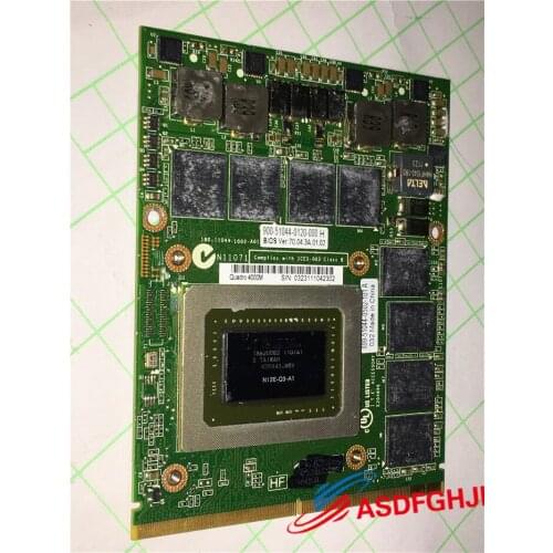 Original FOR DELL PRECISION M6600 QUADRO 4000M 2GB 0HGXY3 HGXY3 Fully tested