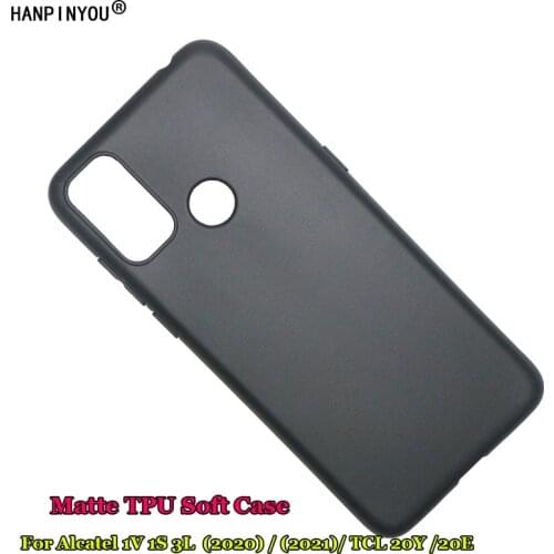 Phone Case For Alcatel 1V 1S 3L 2020 2021 Slim Soft TPU Rubber Case Gel Comfortable Matte Protection Silicone Cover Shell