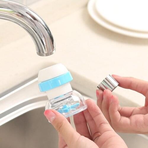 Kitchen Faucet Spray Showers Telescopic Water Water-saving Shower Nozzle Belt Filter Creative Kitchen Water Filter Accessories