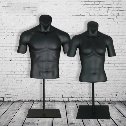 Sports Muscle Mannequin Short Sleeve Mannequin Men and Women Body