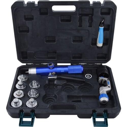 HVAC Hydraulic SWAGING Tool Kit Copper Tube Expander Air Conditioning Copper Tube Pipe Expansion Tools 3/8" to 1-1/8" CT-300A