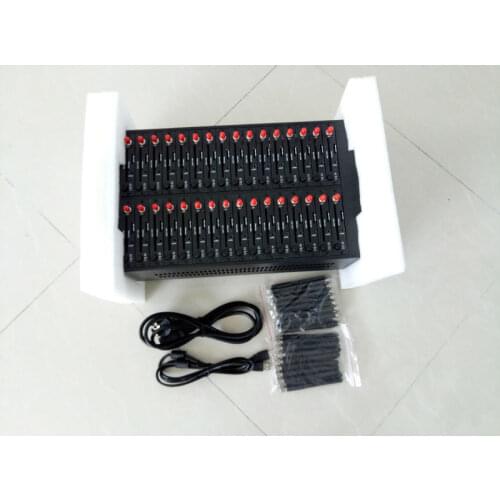 Xjx Bulk SMS Software Wavecom Q2303 32 Ports GSM Modem Pool USB Interface 900/1800MHz 32 sim card USSD STK Recharge