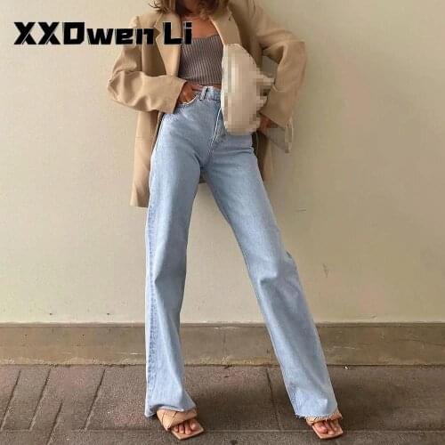 XXOWENLI Wide Jeans