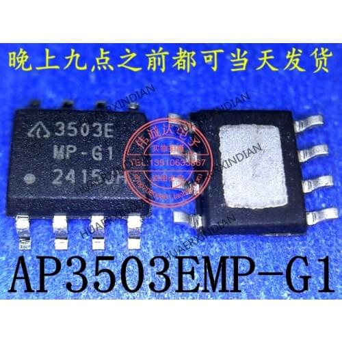 1Pieces New Original AP3503EMPTR-G1 AP3503EMP-G1 3503E SOP8 In Stock Real Picture