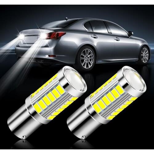 1x P21W 1156 BA15S LED Bulbs Car Reverse Light for Volkswagen Vw Jetta Golf Passat B5 B6 Beetle Polo Bora Caddy MK5 Skoda