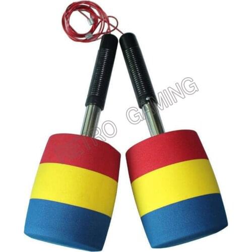 2pcs Sponge Hammer Childrens entertainment game machine Watch A Hole Hitting Mouse/frog Arcade Game accessories