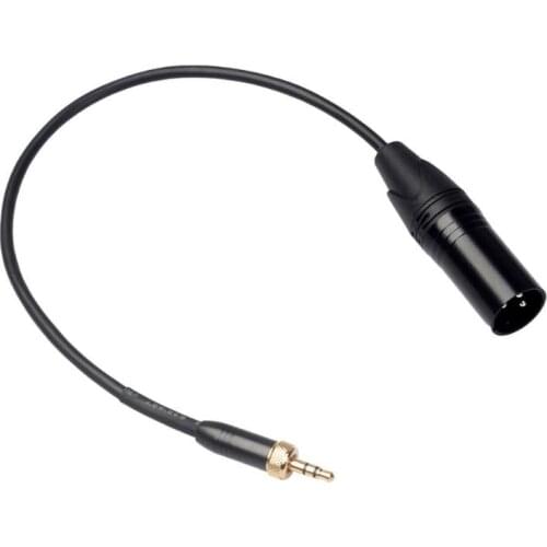 3.5mm Audio Male Plug with Internal Thread to 3Pin XLR Male Adapter Cable Stereo Plug Shielded Microphone Mic Cable