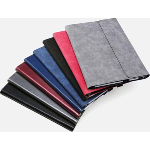 Tablet Case for Microsoft Surface Pro7 PU Leather Sleeve for Surface Pro 7 Protective Stand Cover Fit Original Keyboard