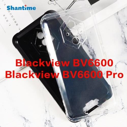 For Blackview BV6600 Case Ultra Thin Clear Soft TPU Case Cover For Blackview BV6600 Pro Couqe Funda