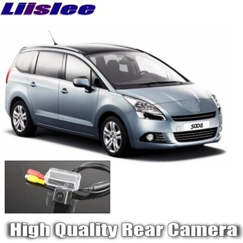 LiisLee Car Reversing image Camera For Peugeot 5008 407 2009~2020 High Quality Night Vision HD WaterProof Rear View back Up CAM