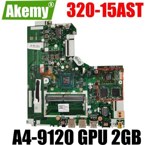 For Lenovo IdeaPad 320-15AST 330-15AST 320-17AST 330-17AST laptop motherboard NM-B321 with CPU A4-9120 GPU 2GB 100% fully tested