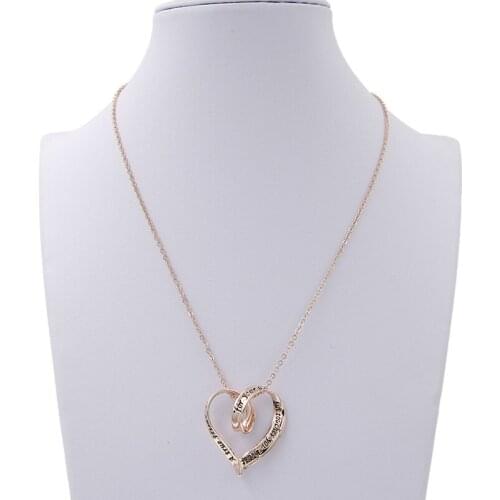 A true friend reaches for your hand,but touches your heart Pendant Necklace For Women Jewelry Christmas Gift