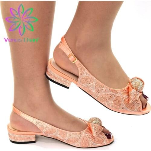 2021 Latest Plus Size Shoes Women Heel Elegant Crystal Shoes Luxury Women Shoes New Fashion Women Party Pumps Closed Toe Heels