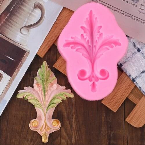6 Embossed Patterns Fondant Cake Silicone Mold Mousse Chocolate Cake DIY Pastry Decoration Mold