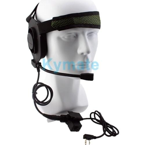 Tactical Bowman Elite II Headset U94 Peltor TCI Military Radio PTT for Kenwood BaoFeng UV-5R UV-6R BF-82 Retevis Walkie Talkie