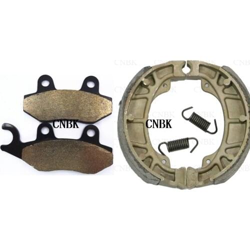 Brake Pads Drum Set for Brake Shoe Drum Set for DERBI DXR 200 (Front drum) 2004 (Quad) Front Rear Quad