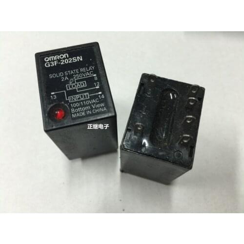 Solid State Relays G3F-202SN 100 / 110VAC 2A / 250VAC
