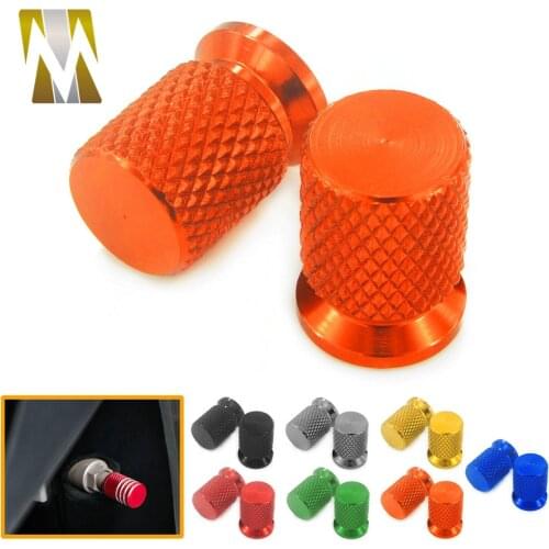 For Honda Yamaha KTM Vespa Suzuki Kawasaki Motorcycle Car Dirt Bike Racing Universal Accessories Wheel Air Tire Valve Stem Caps