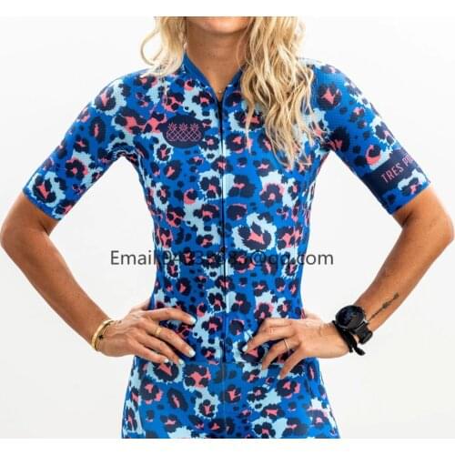 Tres Pinas 2020 women cycling jersey Summer short-sleeved quick-drying and breathable outdoor cycling sports road cycling