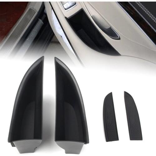 2PCS Car Rear Door Storage Box Organizer Container Holder For Mercedes Benz S class W222 320 400 500 2014-2017 Saloon ONLY