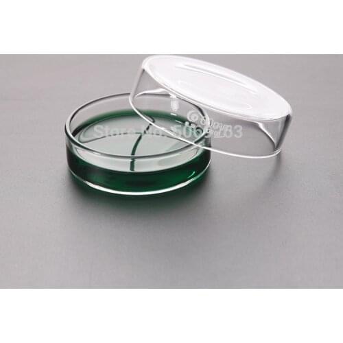 5pcs 60mm Borosilicate glass Petri culture dish For Chemistry Laboratory Bacterial Yeast