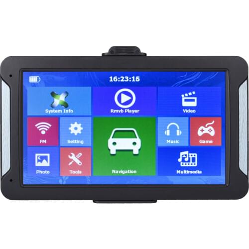 Oriana 7inch HD Car GPS Navigation FM 8G 256MB or 128MB latest Europe Map Resistive or Capacitive Truck gps navigators