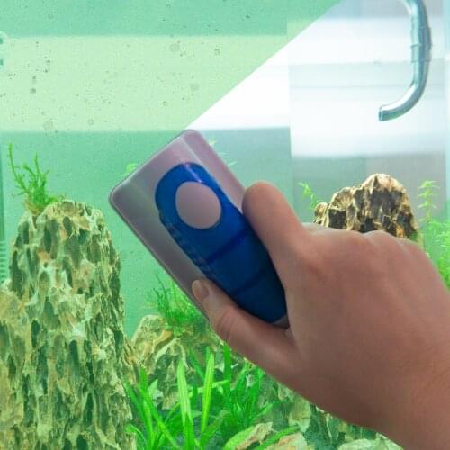 Cleaning Tools for Aquarium Fish Tank Magnetic Algae Brush for Planted Tank Algae Remover Aquarium Accessories Aquatic Supplies