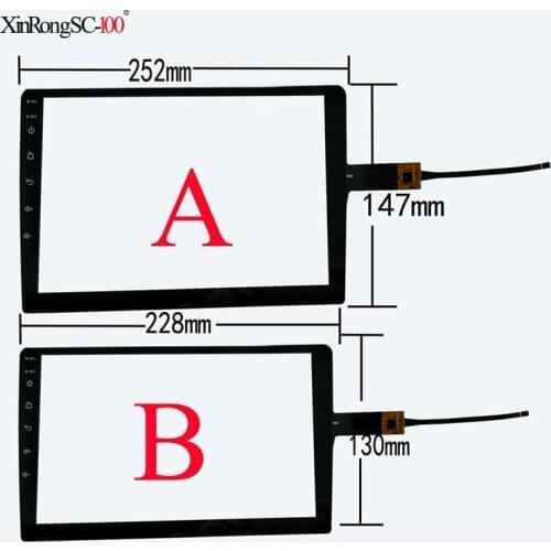 For Ford S-Max 2007 2008 2.5D 10.1 9 inch Android 8.1 Car Dvd Gps Player touch screen digitizer glass touch panel Sensor