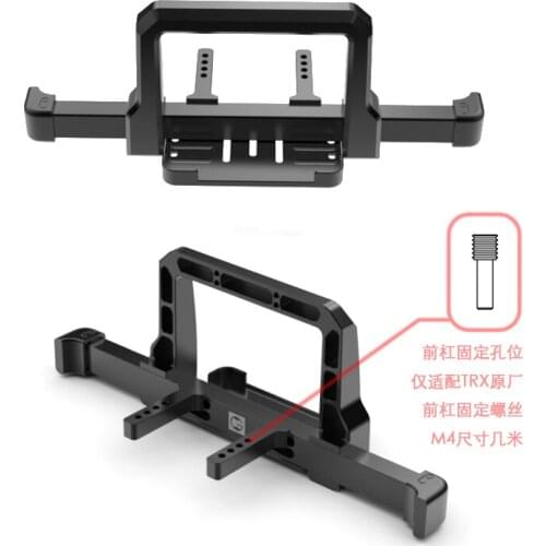 GRC CNC Alloy front bumper metal bumper for Traxxas TRX4 TRX-4 TRX 4 T4 (material AL6061+7075)