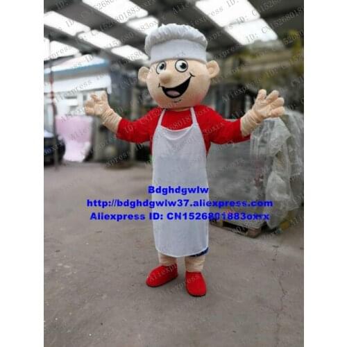 Cheese Cook Chef Kitchener Baker Mascot Costume Adult Cartoon Character Outfit Suit Annual Symposium Opening Ceremony zx1466
