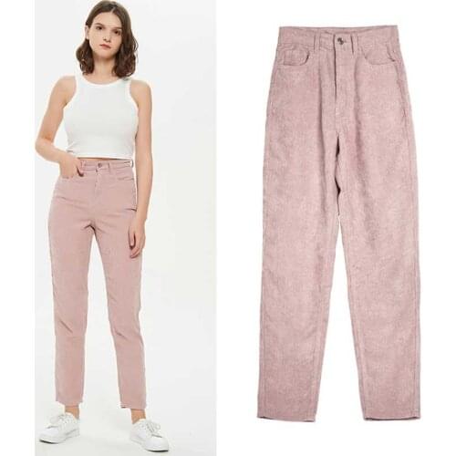 Женские вельветовые брюки Kozonhee China At AliExpress