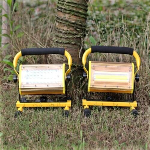 Wide Angle Projection Lamp Light 100W COB LED Portable Lantern Collapsible Tent Lamp Waterproof Outdoor Camping Hiking Light